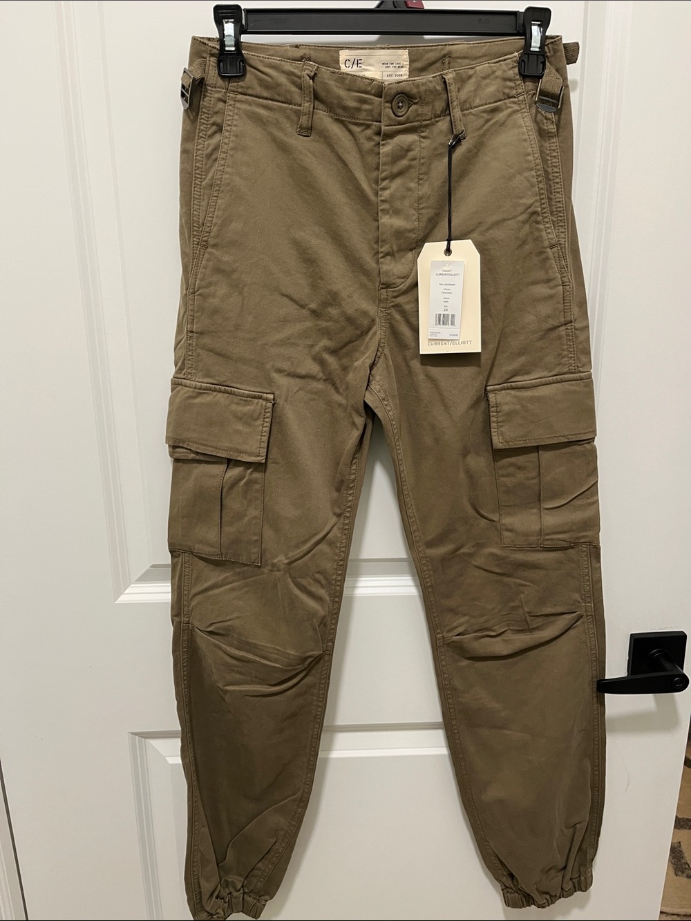 Current/Elliott Olive Green Cargo Pants